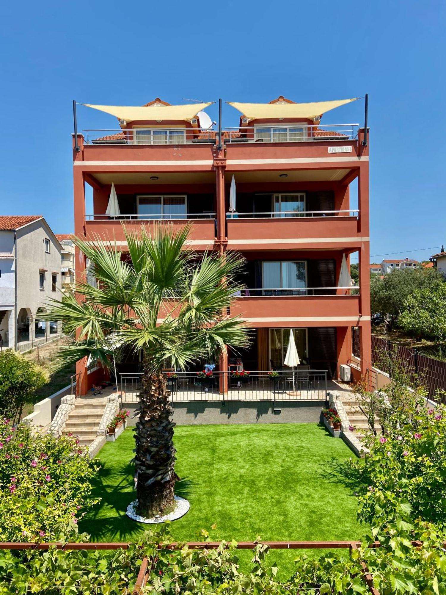 Apartments Villa Sanmarino Pakoštane Zewnętrze zdjęcie